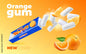 Chewing Gum mit Orange süße Spezialität 1 Stk Süßware Snack
