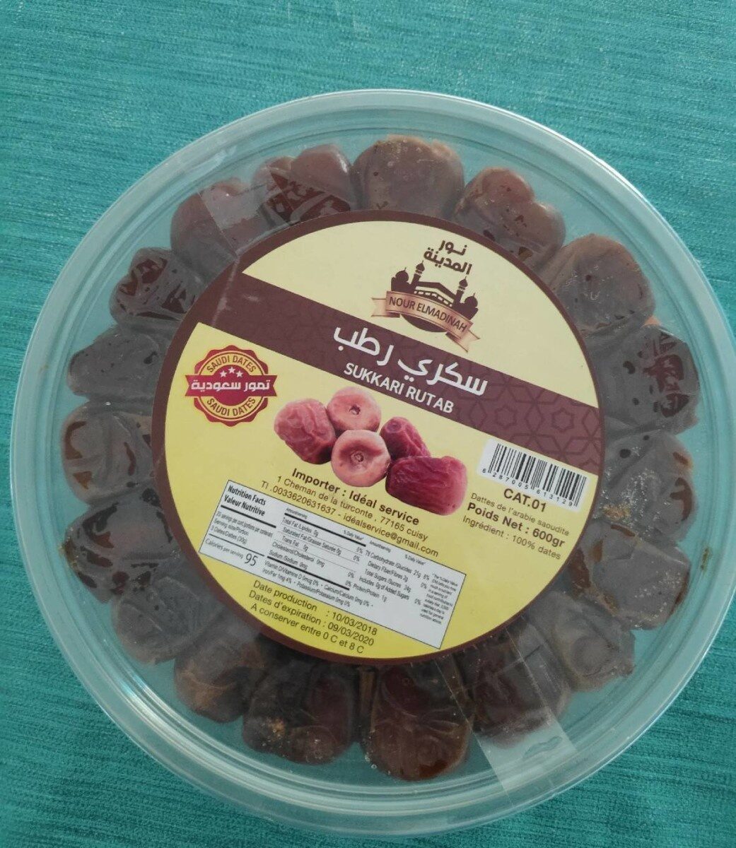 Datteln Sukkari Rutab 1000g Trockenfrucht Snack