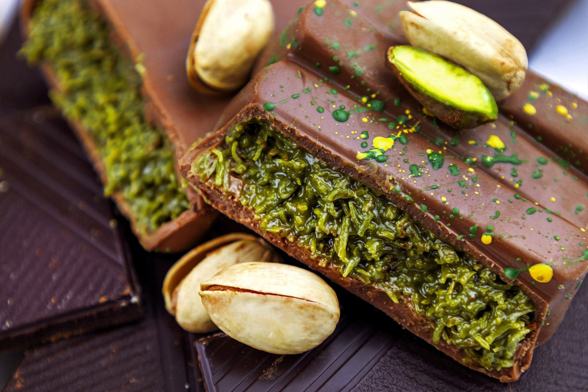 Dubai Chocolate süße Spezialität 95g Süßware Snack