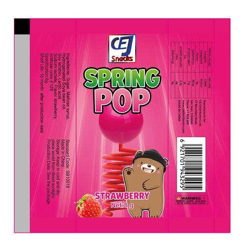 Spring Pop süße Spezialität 1 Stk Süßware Snack