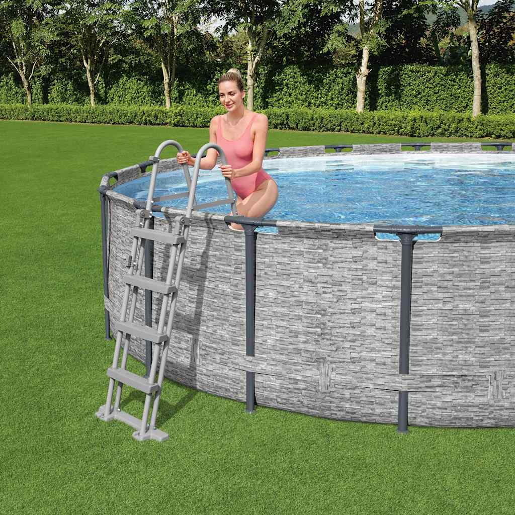 JUNG Vida Bestway Flowclear 4-stufige Sicherheitsleiter 122 cm