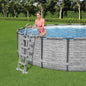 JUNG Vida Bestway Flowclear 4-stufige Sicherheitsleiter 122 cm