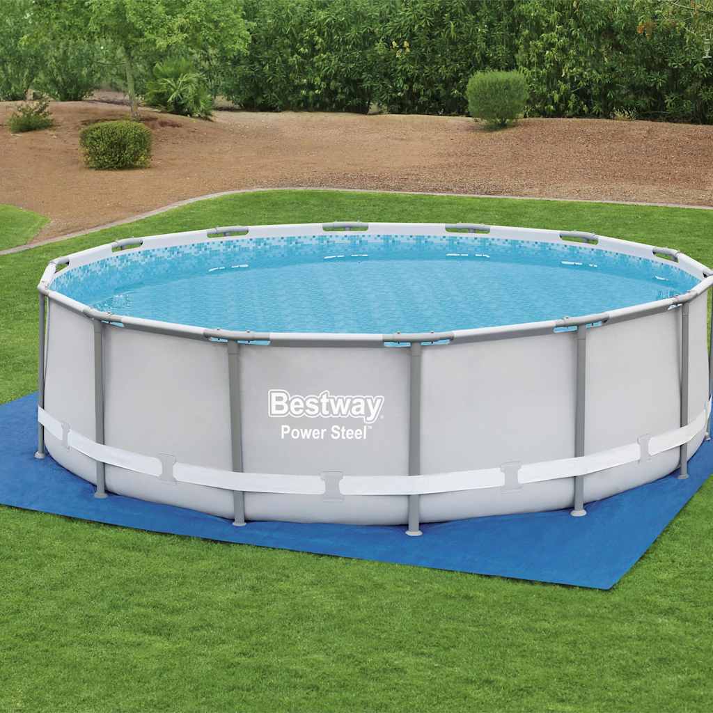 JUNG Vida Bestway Pool-Bodenplane Flowclear 488x488 cm