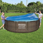 JUNG Vida Bestway Solar-Poolabdeckung Flowclear 356 cm