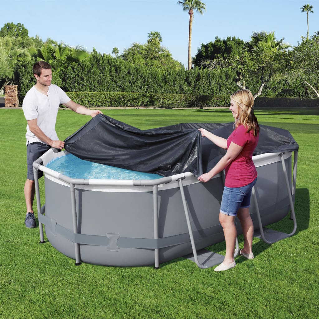 JUNG Vida Bestway Poolabdeckung Flowclear 300x200 cm