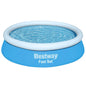 JUNG Vida Bestway Fast Set Aufblasbarer Pool Rund 183x51 cm Blau