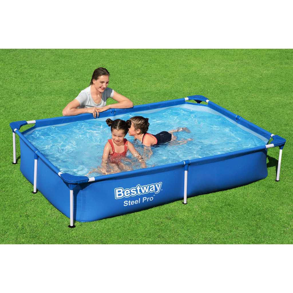 JUNG Vida Bestway Pool Steel Pro 221x150x43 cm
