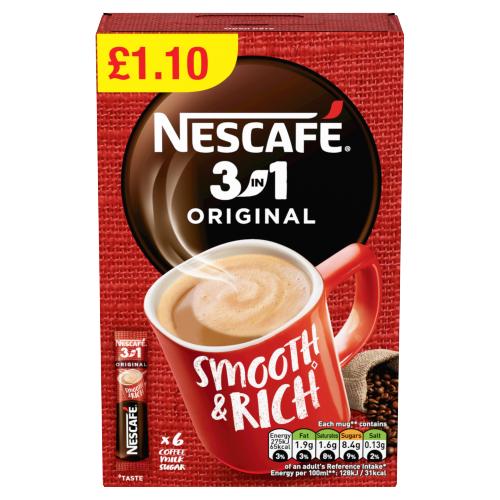 Nescafe 2in1 Kaffeespezialität 80g Heißgetränk