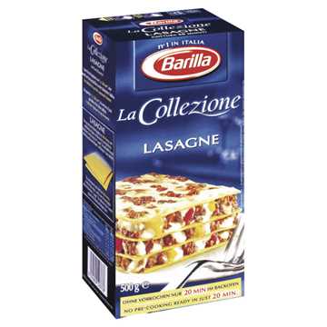 Barilla Lazanya Nudelprodukt 500g Nudeln Pasta
