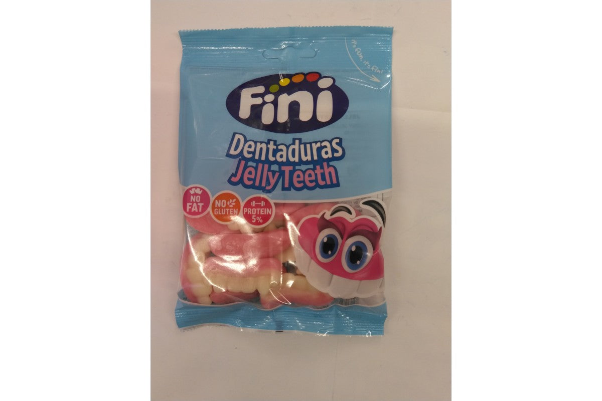Fini Jelly Teeth Fruchtgummi-Süßware 75g