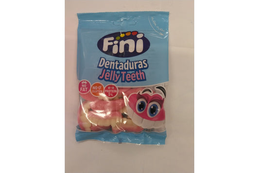 Fini Jelly Teeth Fruchtgummi-Süßware 75g