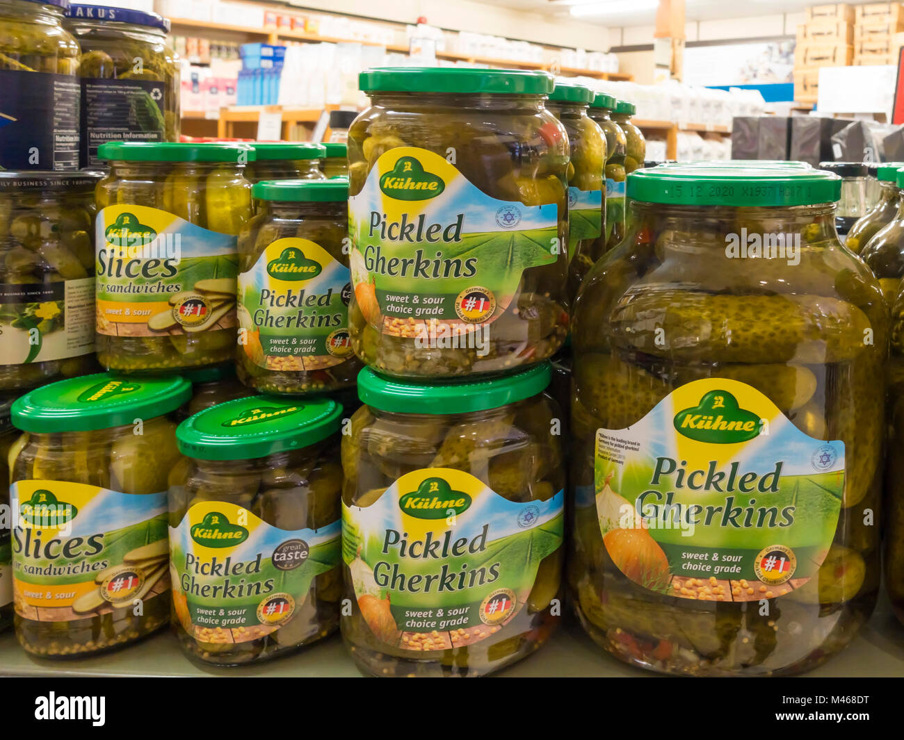 Sezgin Eingelegte Cornichons eingelegte Spezialität 660g Vorrat