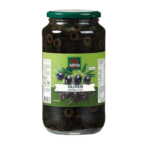 Dali Schwarze Oliven S-XS 850g Vorrat