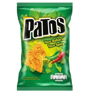 Patos Atom Scharf Chips 1 Stk Lebensmittel Vorrat