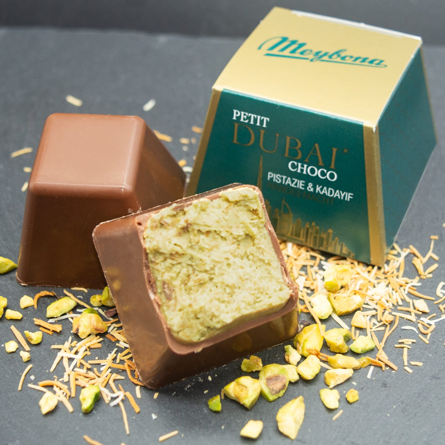 Tokod Dubai Schokolade süße Spezialität 35g Süßware Snack