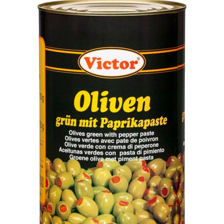 Sezgin Grün mit Paprika Oliven 170g Vorrat