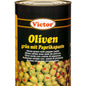 Sezgin Grün mit Paprika Oliven 170g Vorrat