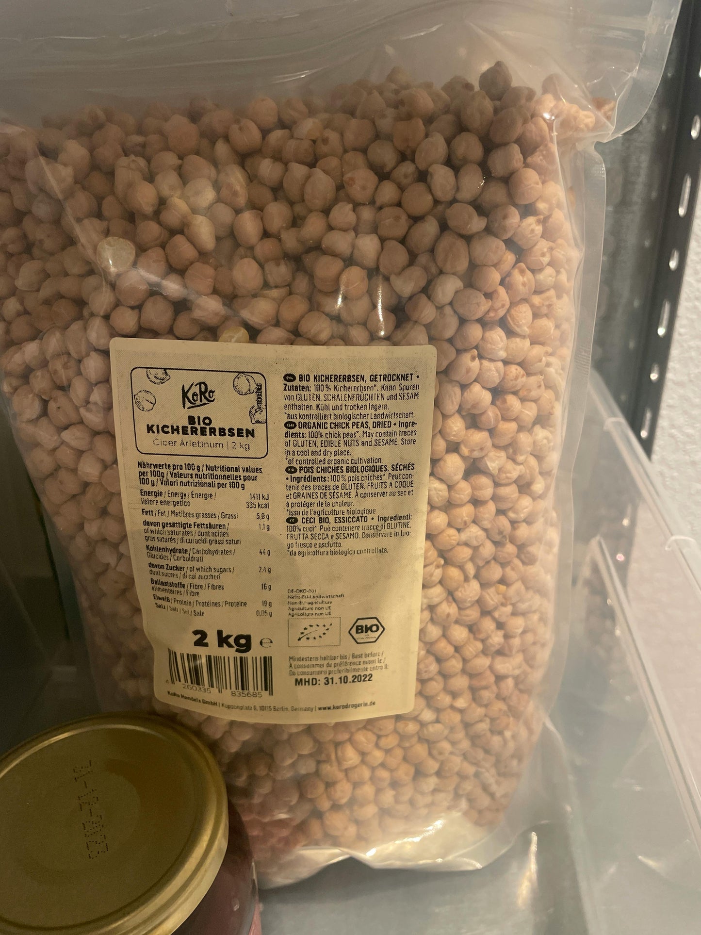 Pinar Weiß Geröstete Kichererbsen Trockenfrucht-Spezialität 175g Snack