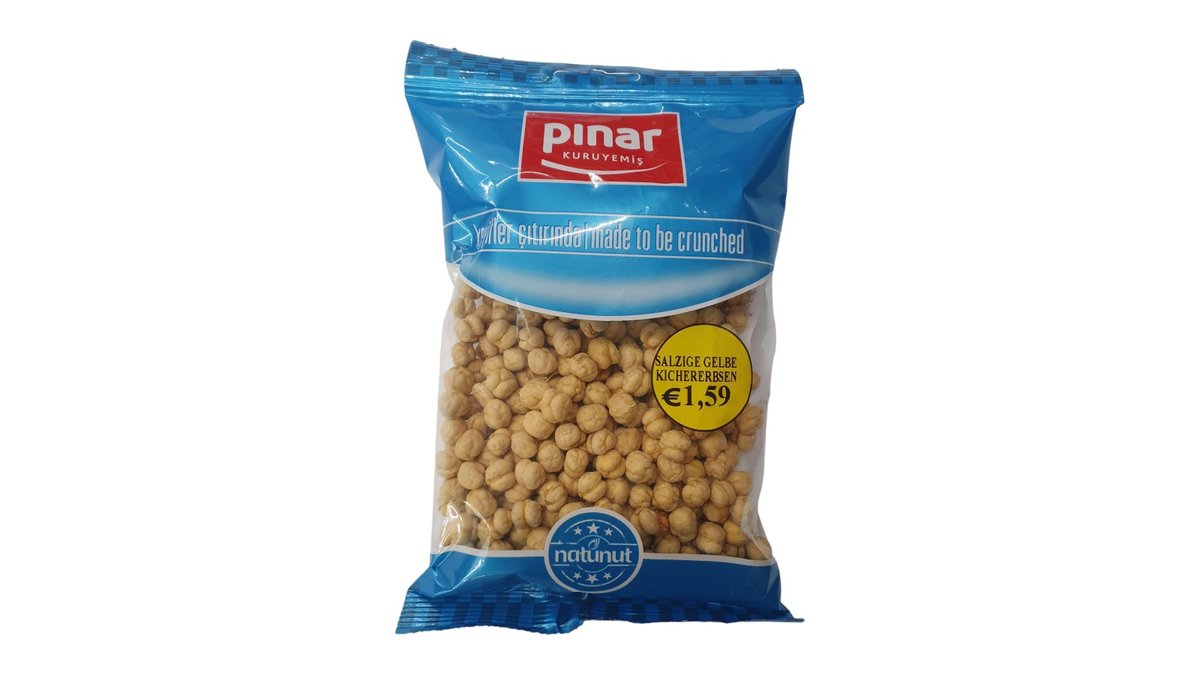 Pinar Gevrek Geröstete Kichererbsen Trockenfrucht-Spezialität 300g Snack