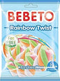 Bebeto Rainbow Twist Fruchtgummi-Süßware 60g