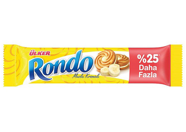 Ülker Rondo mit Erdbeere Süßware und Snack 68g