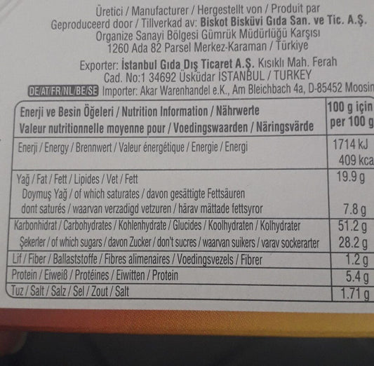 Dankek Poti mit Früchten Süßware und Snack 210g