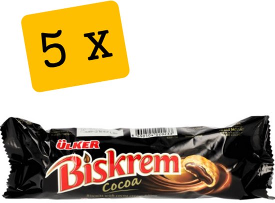 Ülker Cremig Gefüllt Biskuit Süßware und Snack 488g