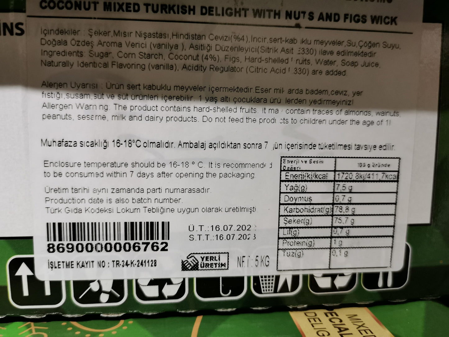 Ülker Golden Haselnüsse Ezmesi Süßware und Snack 350g