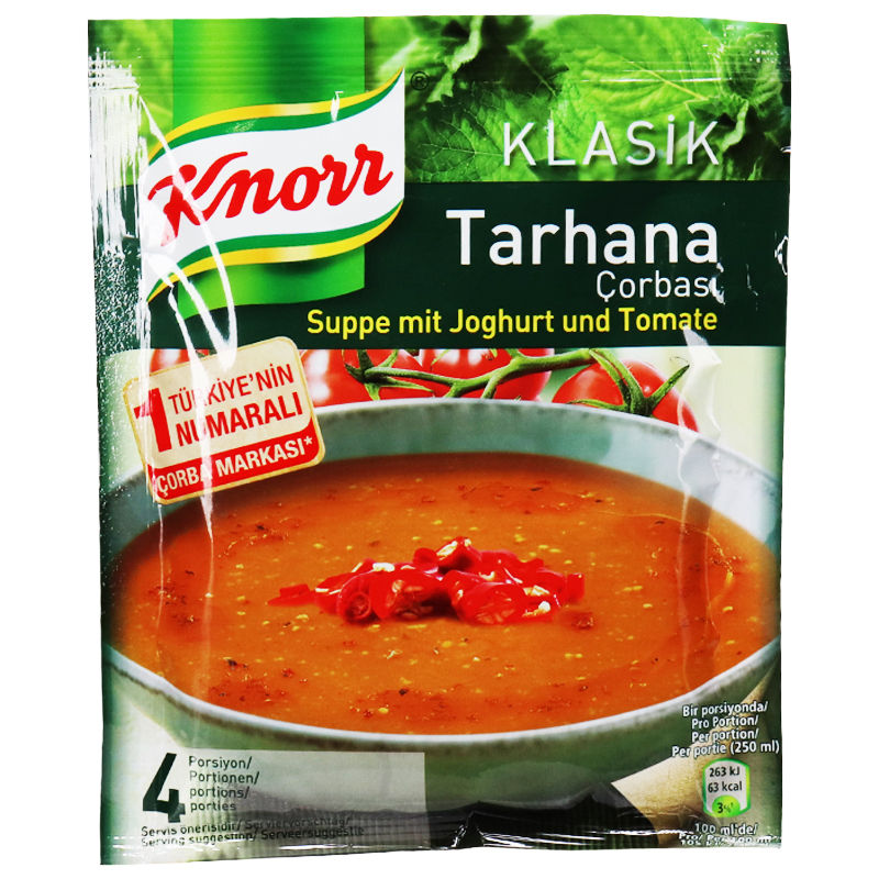 Bizim Tarhana-Suppe Grundnahrungsmittel 65g Getreide Vorrat