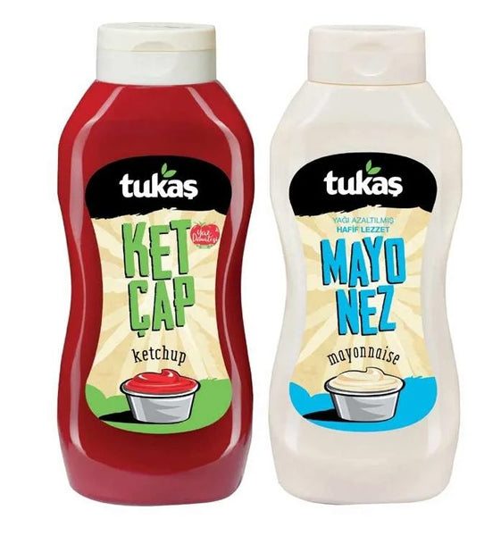 Tukas Ketcap Mild Grundnahrungsmittel 650g Getreide Vorrat