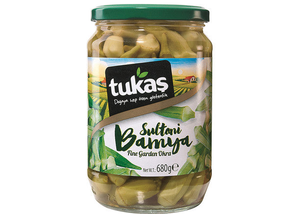 Tukas Sultani Okra Konserve im Glas 680g