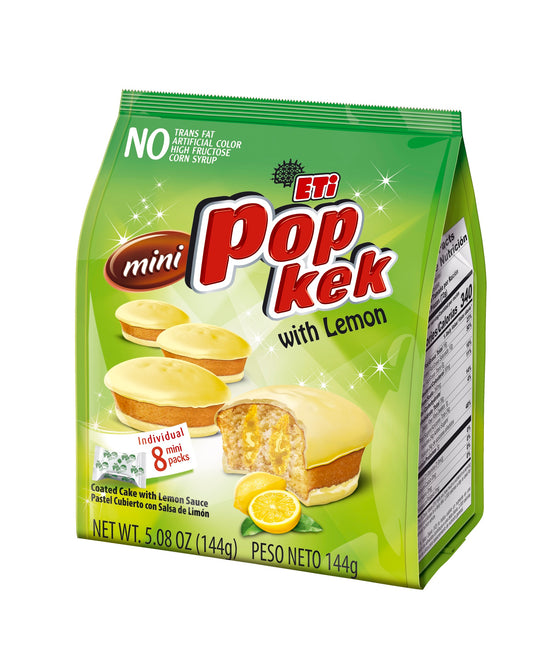 Eti Pop Kuchen Lemon Keks- und Süßwarenprodukt 45g Snack