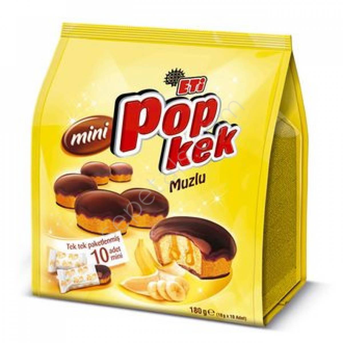Eti Pop Kuchen Muzlu Keks- und Süßwarenprodukt 45g Snack