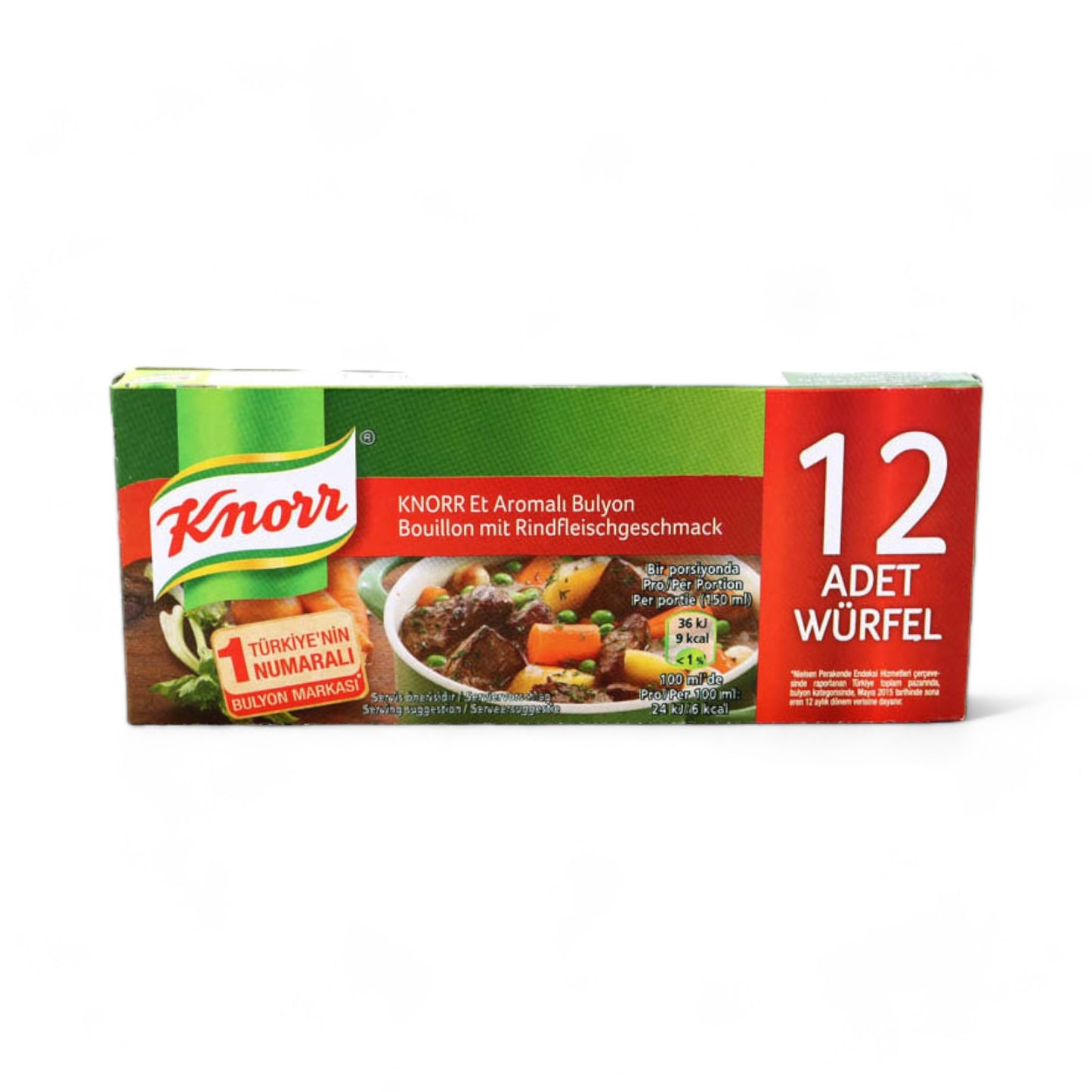 Knorr Et Bulyon 24lü Gewürz für die türkische Küche 260g Küchengewürz