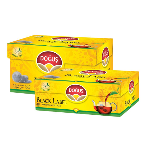 Dogus Black Label 48li Teegetränk 153,6g Heißgetränk