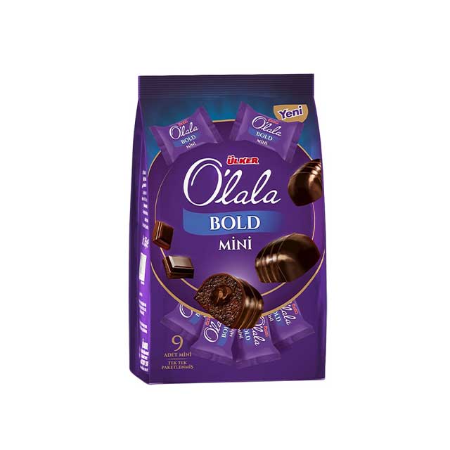 Ülker Olala Bold Mini Süßware und Snack 156g