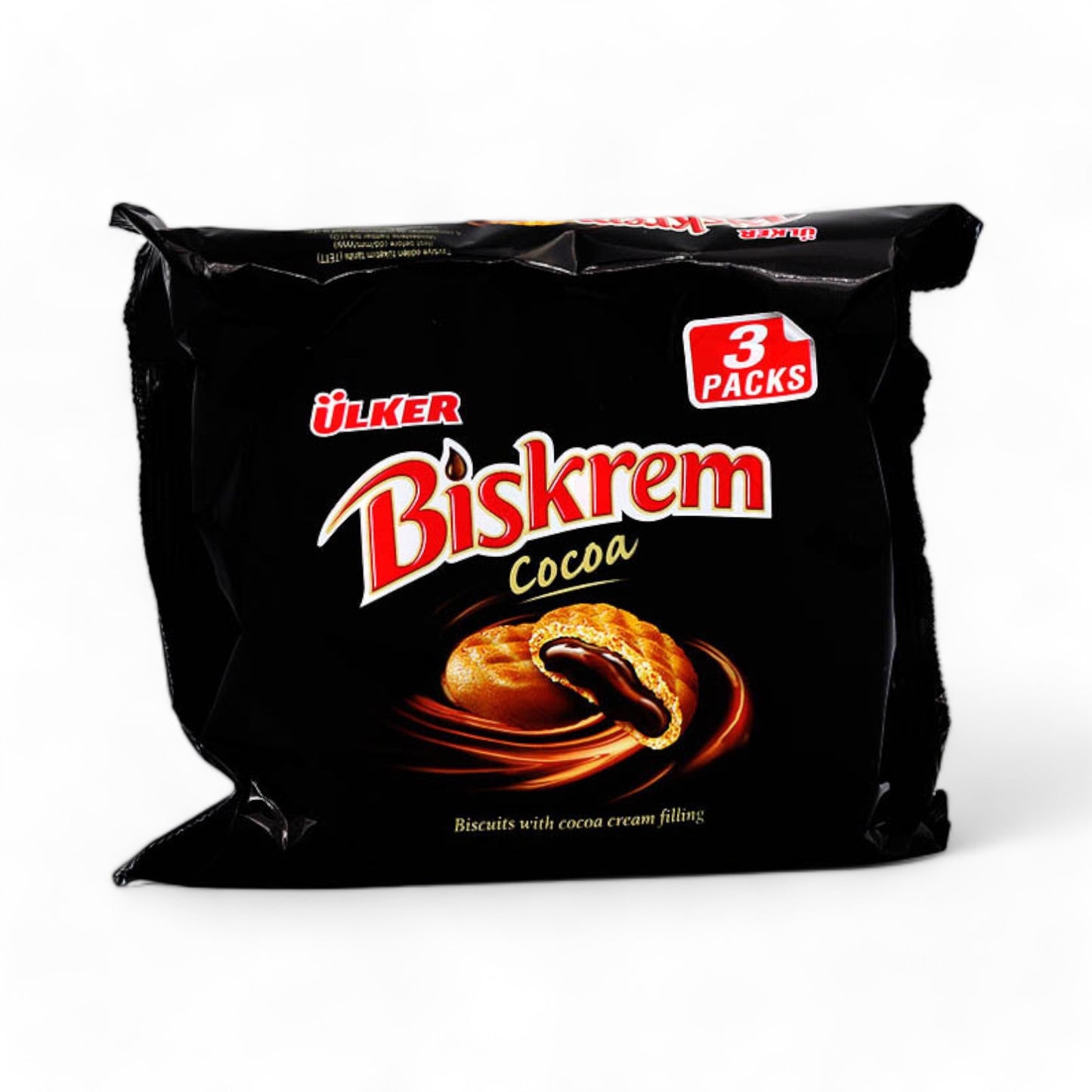 Ülker Cremig Gefüllt mit Kakao Biskuit Süßware und Snack 244g