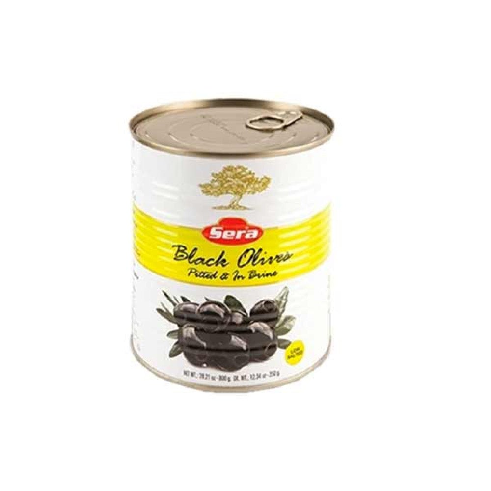 Sera Schwarze Oliven Duble 800g Vorrat