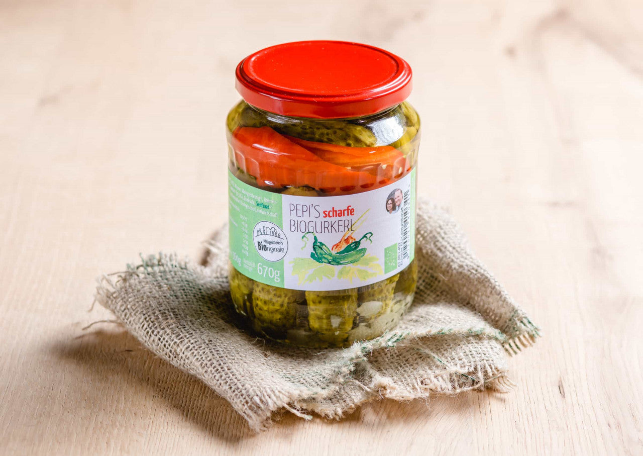 Sera Mild Kiraz Biberi Eingelegtes Gemüse Konserve im Glas 350g