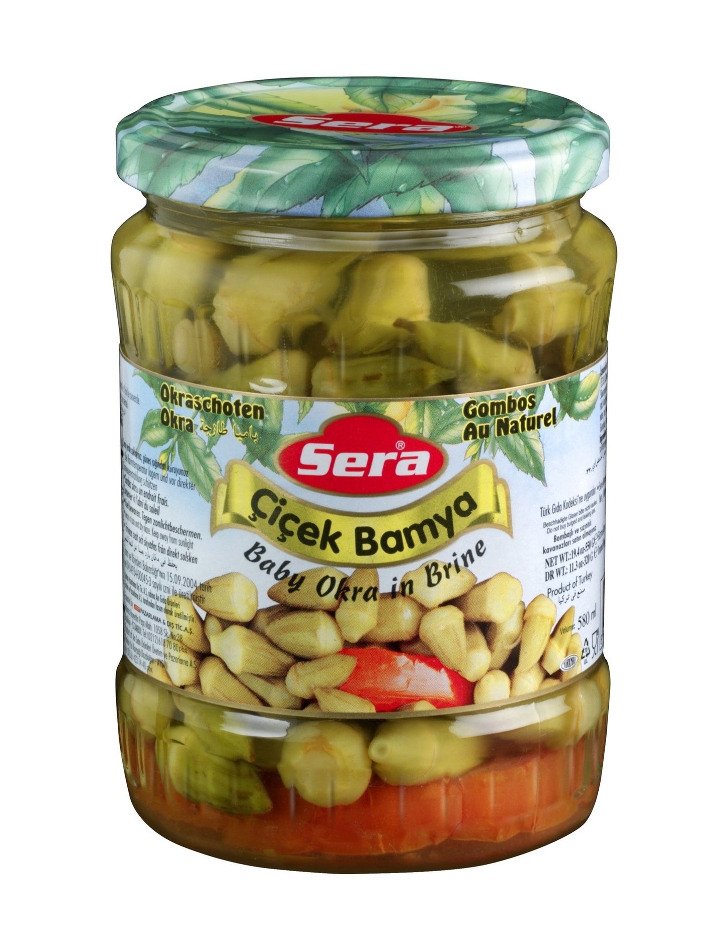 Sera Sultani Okra Konserve im Glas 1 Stk