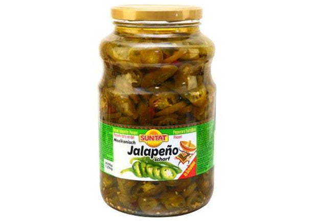 Suntat Jalapeno eingelegte Spezialität 3200g Vorrat