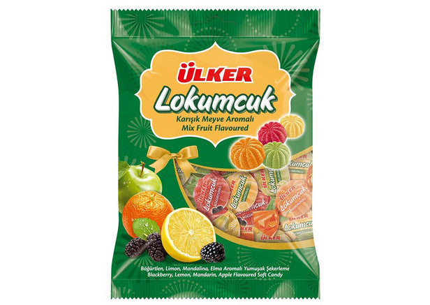Ülker Lokumcuk Gemischt Meyve Aromatisiert Süßware und Snack 1 Stk