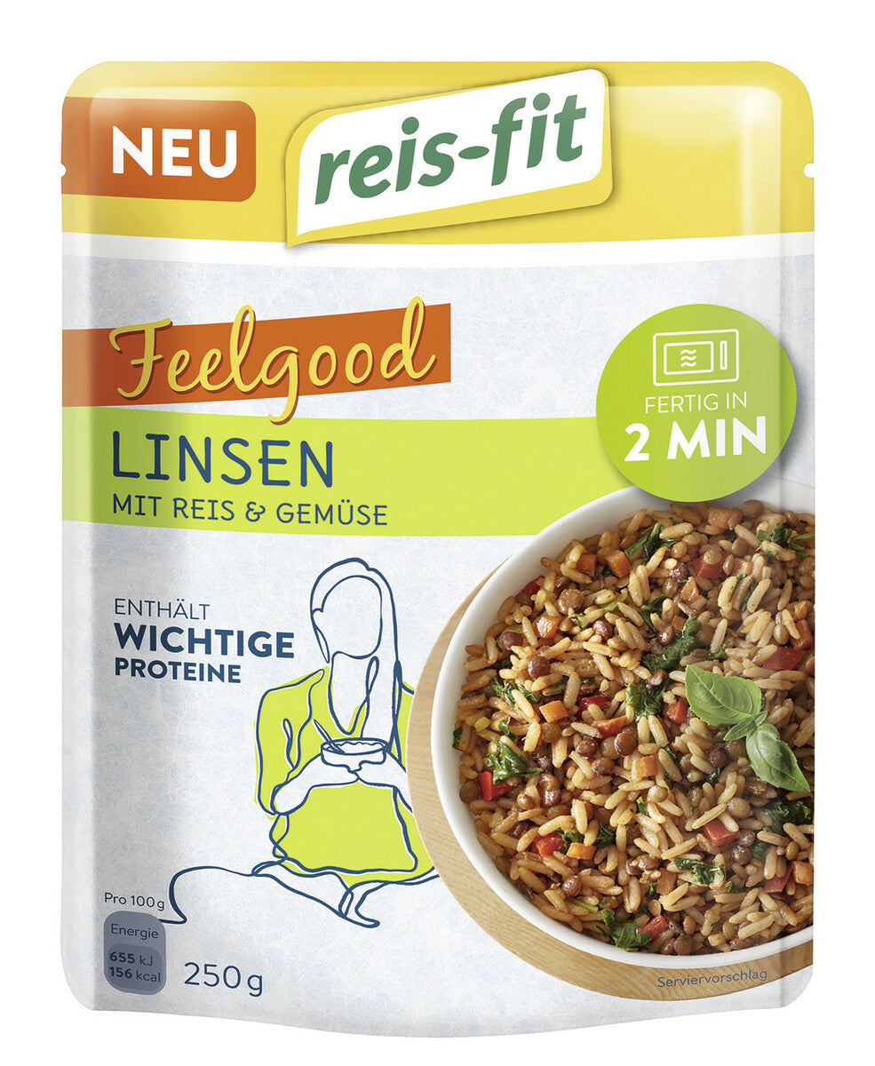 Reis Rot Linsen Grundnahrungsmittel 1 Stk Getreide Vorrat