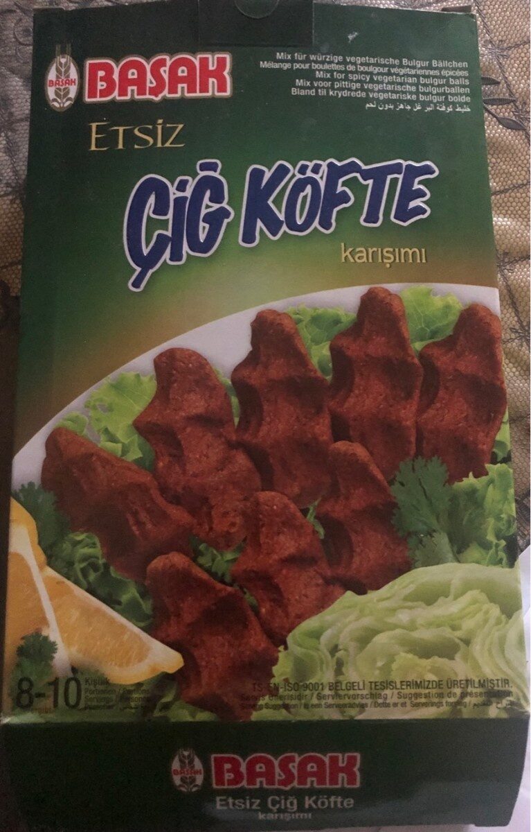 Basak Etsiz Cig Köfte Seti 500g Lebensmittel Vorrat