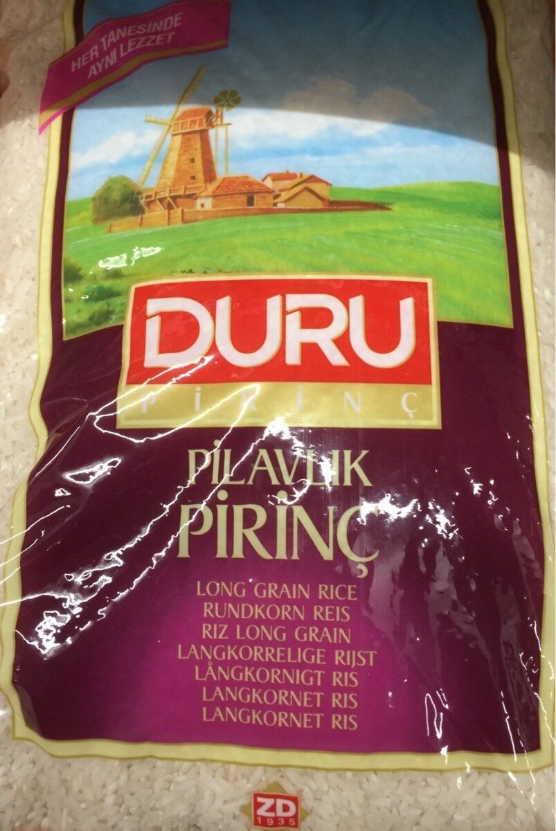 Duru Pilavlik Reis Grundnahrungsmittel 5kg Getreide Vorrat
