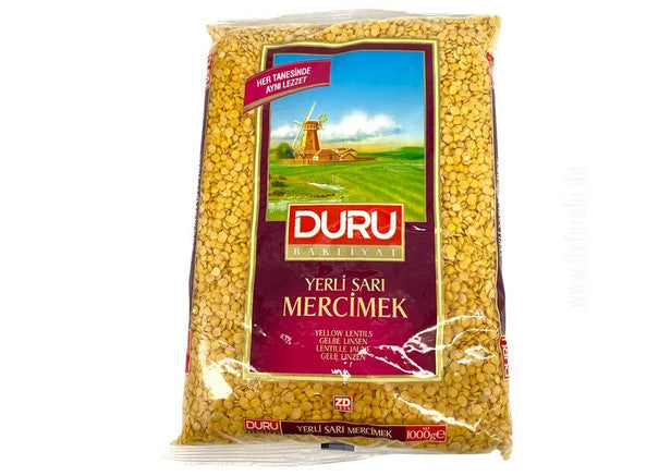 Duru Yerli Grün Linsen Grundnahrungsmittel 1000g Getreide Vorrat