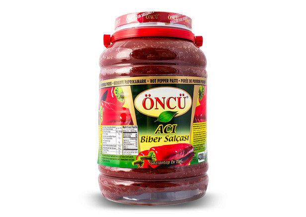 Öncü Scharf Paprikamark 4300g Tomatenmark Vorrat