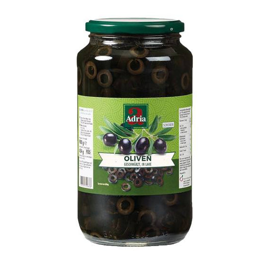 Deva Schwarze Oliven 800g Vorrat