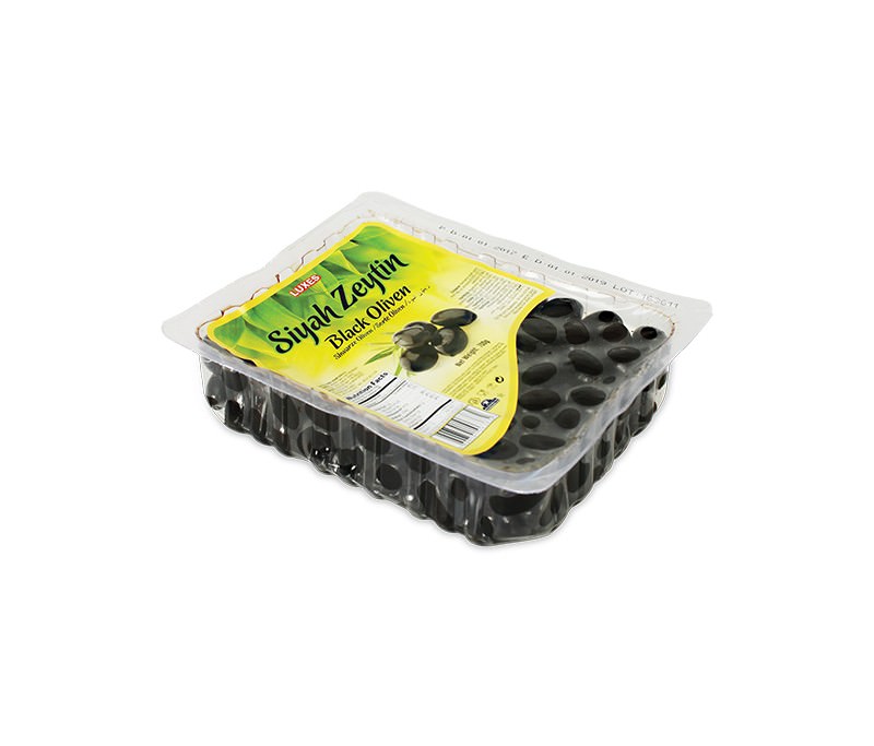 Luxes Schwarze Oliven 700g Vorrat