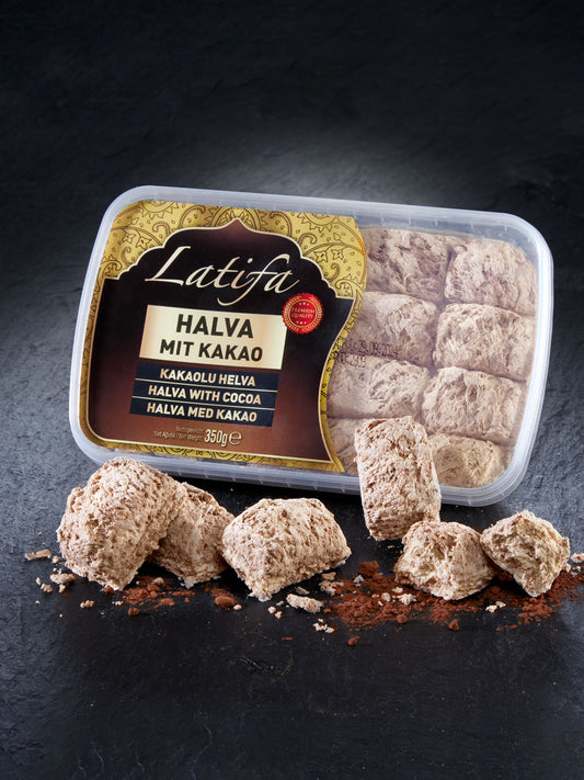 Ciloglu Istanbul Halva mit Kakao süße Spezialität 350g Süßware Snack